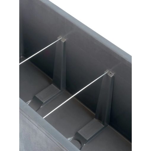 DEROMA MILLENNIUM FENCE GYÖNGYFEHÉR 98x37x62 cm