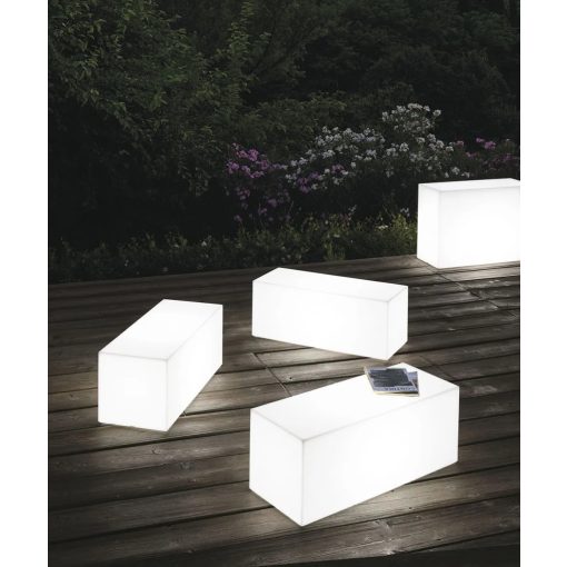 KUBE Light bench 100x40x40 cm