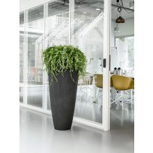 Polystone Partner Smoke ghiveci decorativ + insert