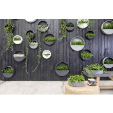Potterypots Wally (hanging) White