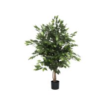 Fikusz fa S, Zöld 120 cm Műnövény
