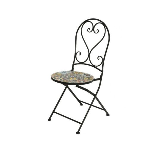 Bistro szék fémből összecsukható 39 cm x 47 cm x 94 cm