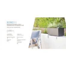 Artevasi Rimini balcony planter 51x20x20 cm