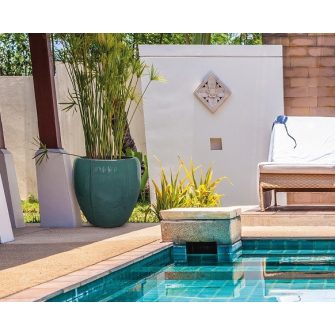 Luxor ceramic flower pots