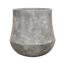 Polystone Coated Darcy Raw Grey ghiveci decorativ