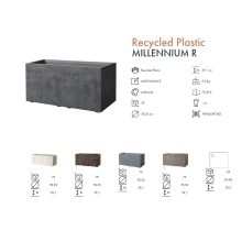 Deroma Cassetta Millennium antracit 78,5 x 39 x 39 cm