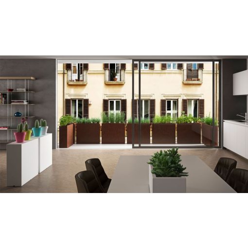 Kube High Slim Cassetta Design-Kaspó