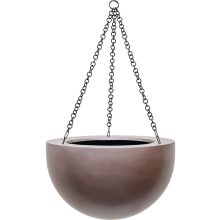 Baq Gradient Hanging Bowl Matt Coffee