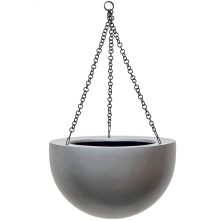 Baq Gradient Hanging Bowl Matt Grey 