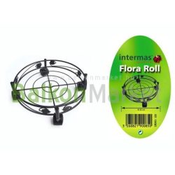 Flora Roll Garden Metal Görgős cserépalátét