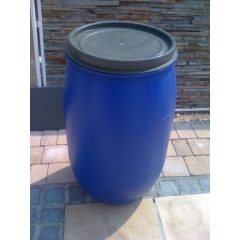 Műanyag hordó 220 Literes Csattal