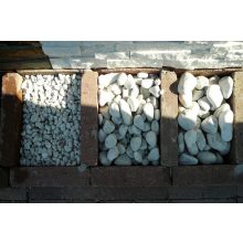 Kerti díszkavicsok: Bianco Carrara kavics 25 kg (fehér) 