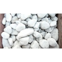 Kerti díszkavicsok: Bianco Carrara kavics 25 kg (fehér) 