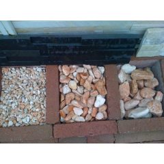 Kerti díszkavics: Rosa Corallokavics (rózsaszín) 25 kg