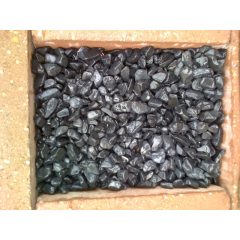 Kerti díszkavics  Fekete márványkavics 25 Kg