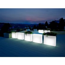 Kube High cassetta light ghiveci luminos