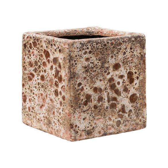 Lava Cube Relic Pink  kaspó