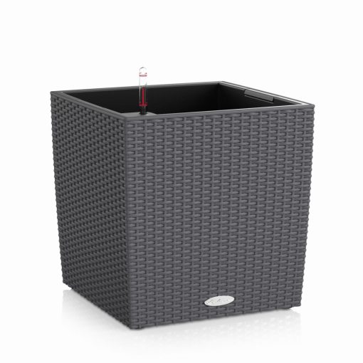 Lechuza  CUBE Cottage kiemelhető belsővel és önöntöző készlettel 3 méretben