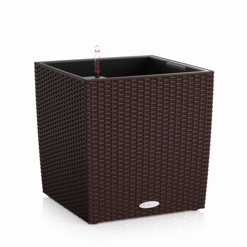 Lechuza  CUBE Cottage kiemelhető belsővel és önöntöző készlettel 3 méretben