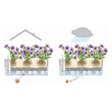 Lechuza Balconera Cottage 50 cm önöntözős balkonláda