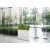 Line-Up Rectangle Planter Matt White – with 3 inserts