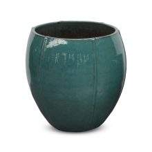 Luxor Couple türkiz kaspó 55x55 cm 