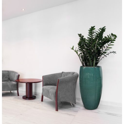 Luxor Moda türkiz kaspó 44x77 cm