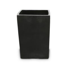 Luxor Linea fekete kerámia kaspó 43x43x60 cm 