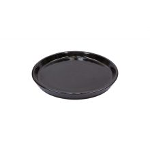 Luxor Moda ghiveci decorativ negru din ceramică 44x77 cm