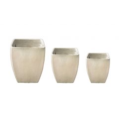 Luxor Lea Beige ceramic planter 44x60 cm