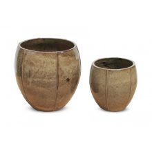 Luxor Couple Desert ghiveci ceramic 40x40 cm