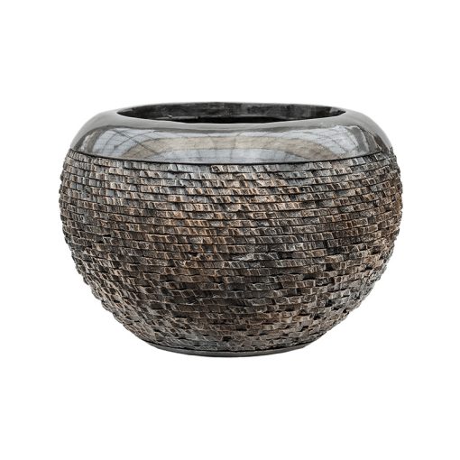 Luxe Lite Universe Layer Globe bronze kaspó
