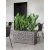 Luxe Lite Universe Moon Rectangle Bronze planter