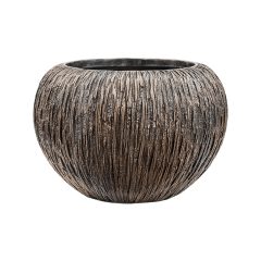 Luxe Lite Universe Waterfall Globe bronze planter