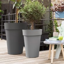 Melrose kerek virágláda 40x50 cm