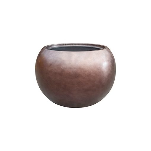 Metallic Globe Matt Coffee ghiveci decorativ