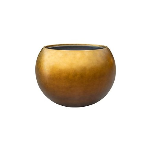 Metallic Globe Matt Honey ghiveci decorativ