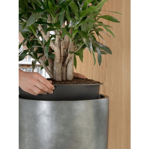 Metallic Partner Ice Blue ghiveci decorativ