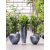 Metallic Partner Ice Blue ghiveci decorativ