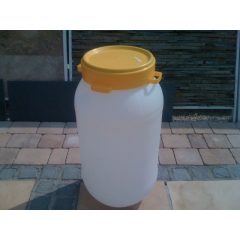 Műanyag hordó menetes tetővel 60 Liter