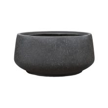 Raindrop Bowl Anthracite Kaspó