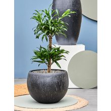 Raindrop Globe Anthracite ghiveci decorativ