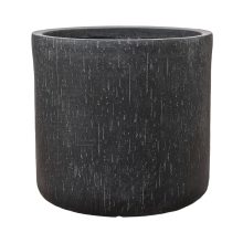 Raindrop Cylinder Anthracite ghiveci decorativ