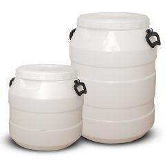 Műanyag hordó menetes csappal 40 literes