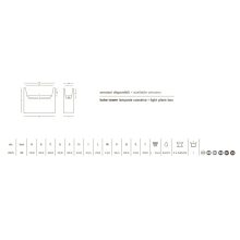 Kube Tower jardinieră 70x30x90 cm