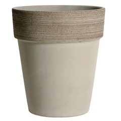 Vaso Alto Vulcano Graffiato agyagcserép