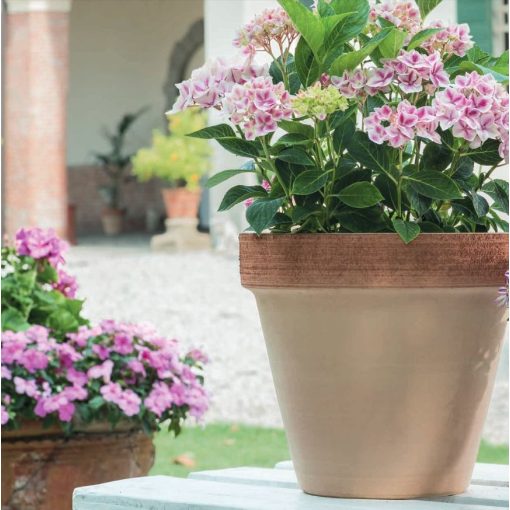 Vaso Palladio Graffiato Agyagcserép 