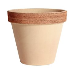 Vaso Graffiato agyagcserép