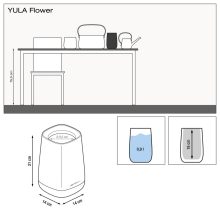 Lechuza YULA Flower All-in-One Set 