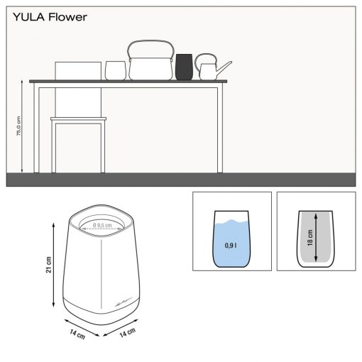Lechuza YULA Flower All-in-One Set 